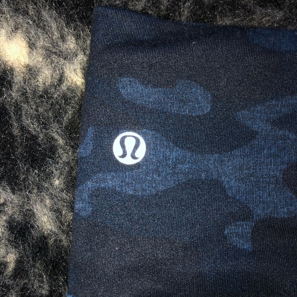 Lululemon Navy Camo Leggings